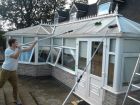 Conservatory roof cleaning